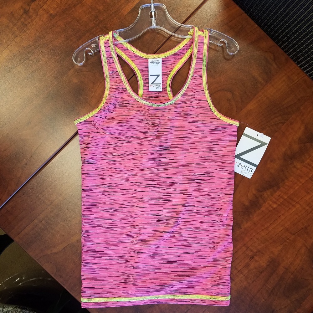 Z by Zella Girl Space Dye Sport Tank NWT
